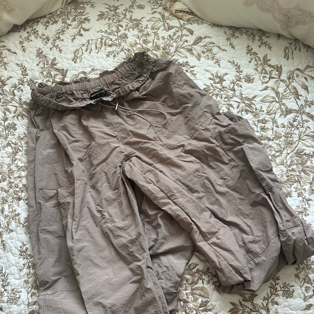 White Fox Boutique Taupe Pants